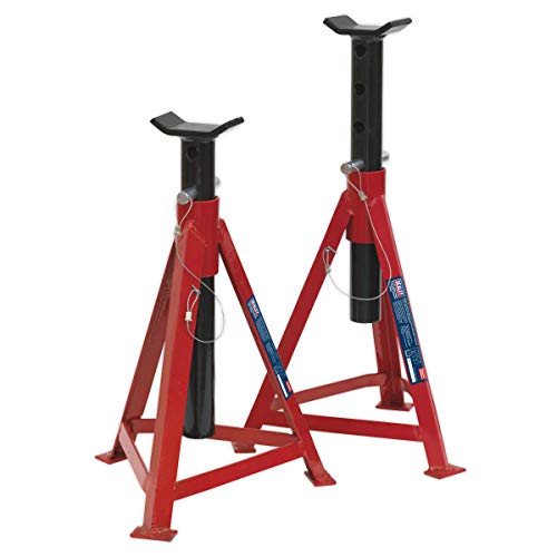 Sealey ACHSSTÜTZE 2.5tonne Kapazität pro Ständer 5tonne pro Paar Mittlere Höhe Sealey ACHSSTÜTZE 2.5tonne Kapazität pro Ständer 5tonne pro Paar Mittlere Höhe von Sealey