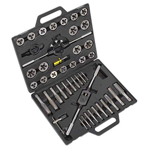 Tap & Die Set 45pc Split Dies Imperial von Sealey