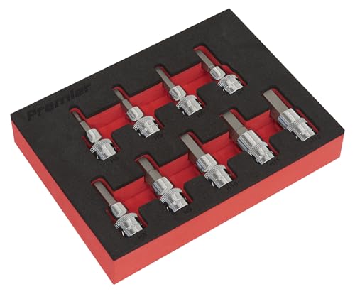 Sealey AK6240 9-teiliges 3/8 Zoll Vierkantschlüssel-Bit-Set – metrisch Sealey AK6240 9-teiliges 3/8 Zoll Vierkantschlüssel-Bit-Set – metrisch von Sealey