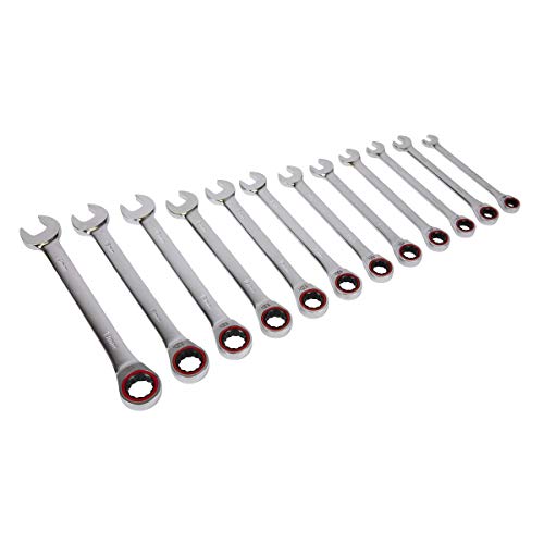 Ratchet Combination Spanner Set 12pc Metric Platinum Series von Sealey