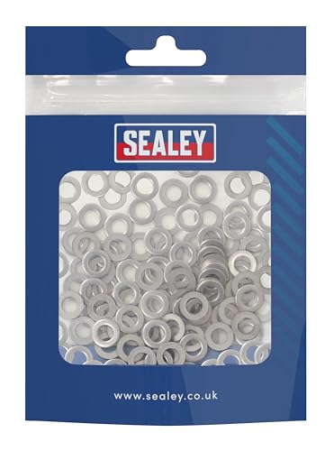 Sealey Edelstahl Flachscheibe DIN 125 - M5 A2-100 Stück - SSW5 Sealey Edelstahl Flachscheibe DIN 125 - M5 A2-100 Stück - SSW5 von Sealey