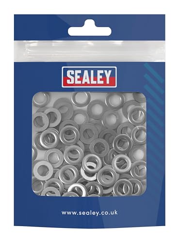 Sealey Edelstahl Flachscheibe DIN 125 - M6-100 Stück - SSW6 Sealey Edelstahl Flachscheibe DIN 125 - M6-100 Stück - SSW6 von Sealey