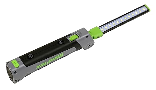 Sealey LED180 12 SMD LED + 1W LED Wiederaufladbare Slim Inspektionslampe Lithium-Ionen von Sealey