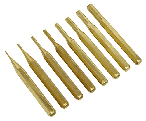 Sealey Messing-Splintentreiber-Set, 8-teilig, AKB08 von Sealey