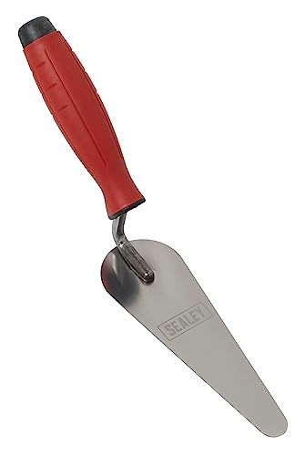 Sealey Schmale Maurerkelle, Edelstahl, Gummigriff, 160 mm, T1225 Sealey Schmale Maurerkelle, Edelstahl, Gummigriff, 160 mm, T1225 von Sealey