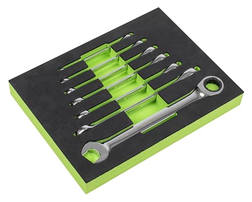 Siegen s01142 Knarren-Ringmaulschlüssel-Satz 7pc Metrisches Siegen s01142 Knarren-Ringmaulschlüssel-Satz 7pc Metrisches von Siegen