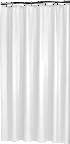 Sealskin Madeira Textil Duschvorhang, für Nischen und kleine Duschen, wasserabweisend, waschbar, Badezimmervorhang aus 100% Polyester, Farbe: Weiß uni, B x H: 120 x 200 cm Sealskin Madeira Textil Duschvorhang, für Nischen und kleine Duschen, wasserabweisend, waschbar, Badezimmervorhang aus 100% Polyester, Farbe: Weiß uni, B x H: 120 x 200 cm von Sealskin