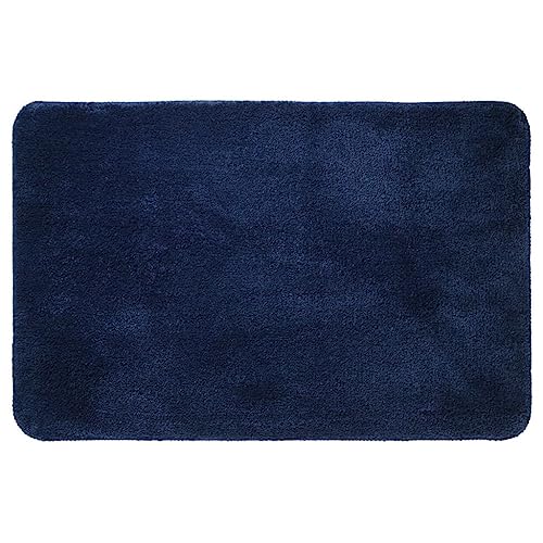 Sealskin Badteppich Angora, Farbe Blau, 60 x 90 cm von Sealskin