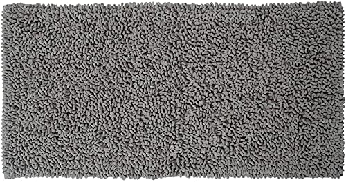Sealskin Badteppich Twist, Farbe Grau, 120 x 60 cm von Sealskin