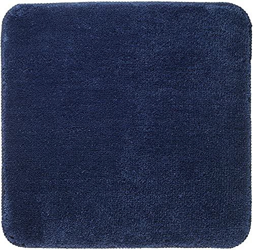 Sealskin Badteppich Angora, blau, 60 x 60 cm von Sealskin