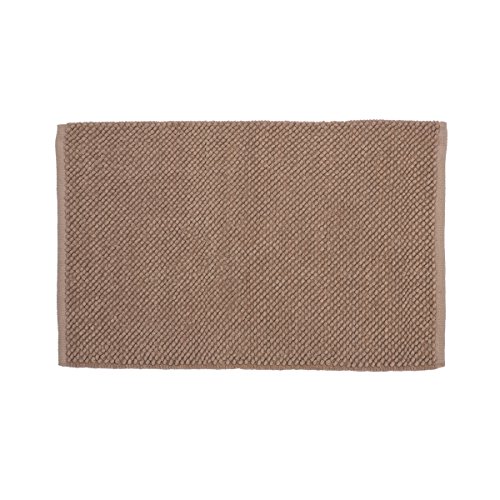 Sealskin Badteppich Delhi, Baumwolle, sand, 60 x 90 cm von Sealskin