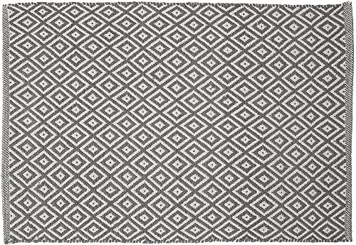 Sealskin Badteppich Trellis, Fabre: Grau, 90 x 60 cm von Sealskin