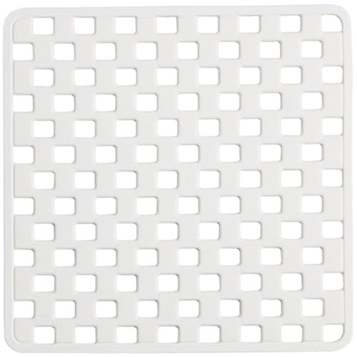 Sealskin Doby Sicherheitseinlage für Badewanne und Dusche, Farbe: Weiß, Kunststoff, Größe: 50x50 cm von Sealskin