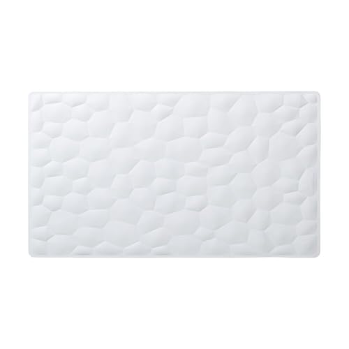 Sealskin Jade Antirutsch-Badematte 40x70 cm Weiß von Sealskin