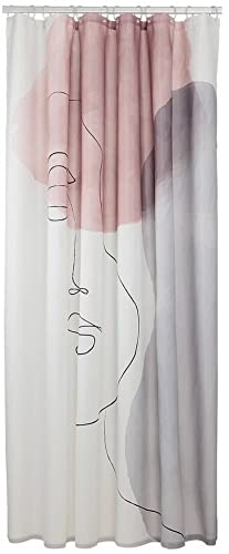 Sealskin Made Textil-Duschvorhang 180x200 cm, 100% Polyester, wasserabweisend, Multi von Sealskin