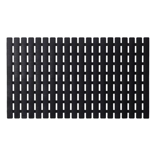 Sealskin Nora Antirutsch-Badematte 39x69 cm Schwarz von Sealskin