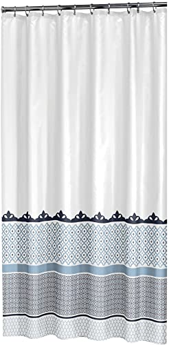 Sealskin Textil Duschvorhang Marrakech, Farbe: Blau, B x H: 180 x 200 cm Sealskin Textil Duschvorhang Marrakech, Farbe: Blau, B x H: 180 x 200 cm von Sealskin