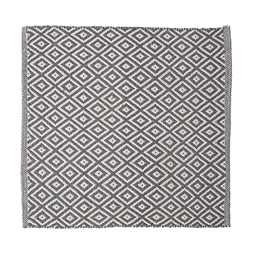 Sealskin Trellis Badteppich 60x60 cm Baumwolle Grau von Sealskin