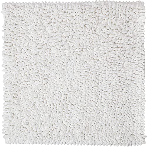 Sealskin Twist Badematte, Badteppich, Badvorleger 60x60 cm Weiß von Sealskin