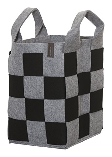 Sealskin Wäschekorb Weave, Wäschesammler aus Filz, Farbe: Schwarz, 56 x 30 x 30 cm Sealskin Wäschekorb Weave, Wäschesammler aus Filz, Farbe: Schwarz, 56 x 30 x 30 cm von Sealskin