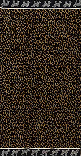 Strandtuch Afrika Leopardato 100% Baumwolle 90 x 165 cm Frottee Jaquard Strandtuch von Seamar