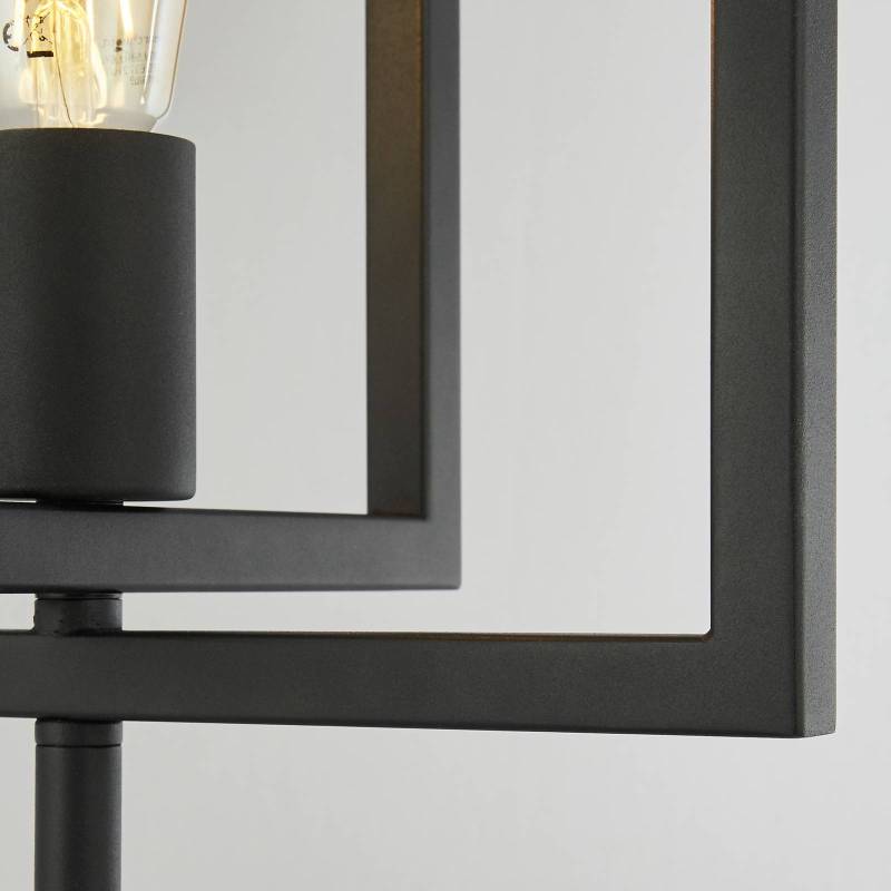 Tischlampe Squares, schwarz von Searchlight