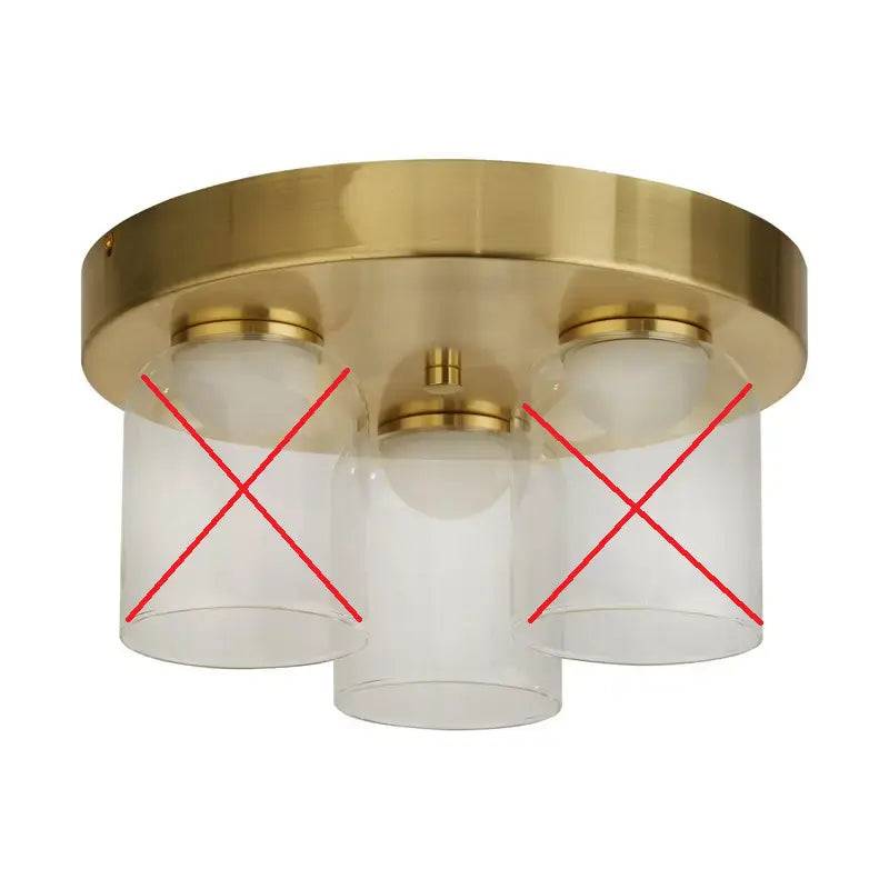 B-Ware Searchlight Led Deckenleuchte Leuchte Highball Messingfarben Siehe Text/Foto B-Ware Searchlight Led Deckenleuchte Leuchte Highball Messingfarben Siehe Text/Foto von Searchlight