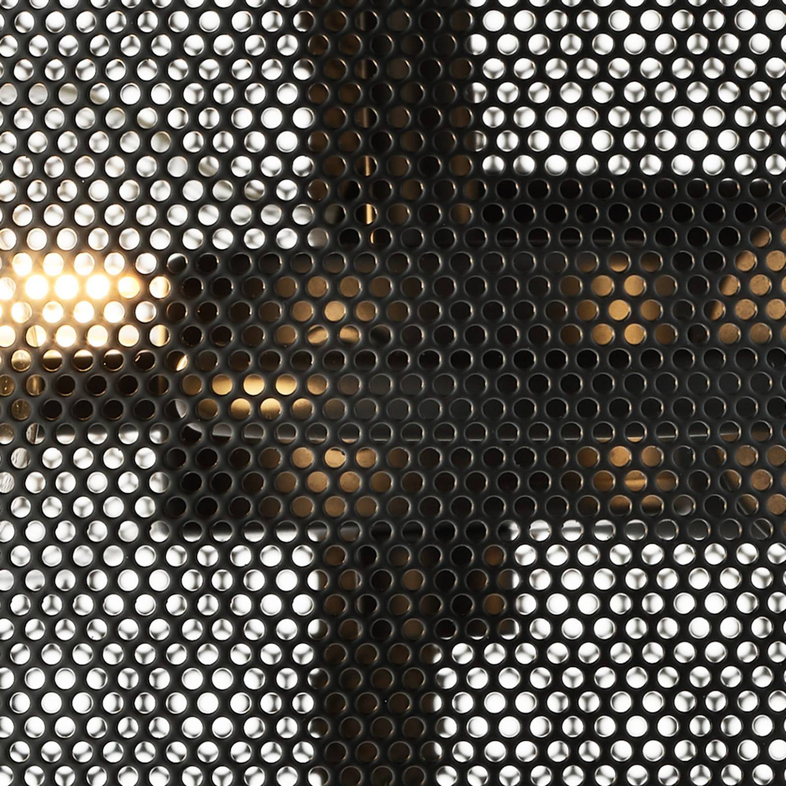 Deckenleuchte Fishnet aus Metall in Schwarz von Searchlight