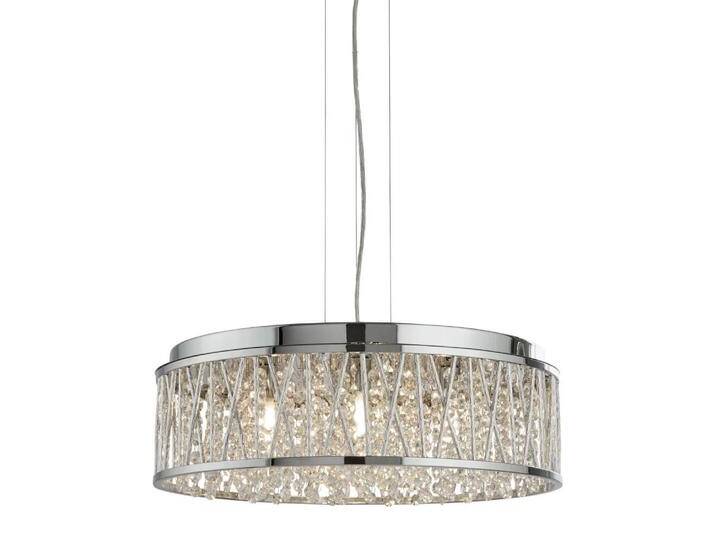 Designer-Hängelampe Elise Ø 48cm Searchlight - 8337-7CC Designer-Hängelampe Elise Ø 48cm Searchlight - 8337-7CC von Searchlight