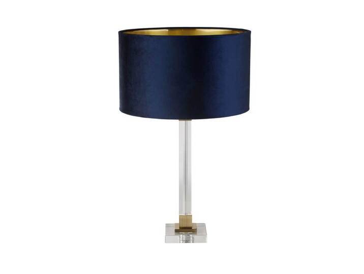 Designer-Tischlampe Scarborough Gold mit Dunkelblau Searchlight - Designer-Tischlampe Scarborough Gold mit Dunkelblau Searchlight - von Searchlight