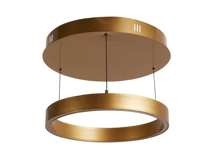 Goldene Hängelampe Layla rund Ø 44cm Searchlight - 30410GO von Searchlight