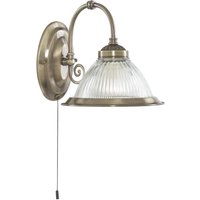 Jugendstil Wandlampe mit Glasschirm Antik Jugendstil Wandlampe mit Glasschirm Antik von Searchlight