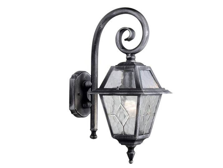 Klassische Wandleuchte Genoa Curl schwarz silber Searchlight - Klassische Wandleuchte Genoa Curl schwarz silber Searchlight - von Searchlight