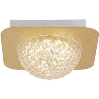 LED Einbaustrahler in Gold Metall B:18 cm 585 lm Decke von Searchlight