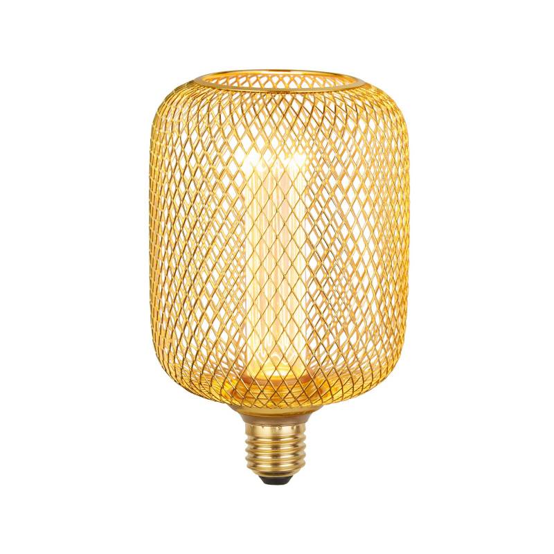 LED-Lampe E27 Mesh 3,5W 1.800K gold von Searchlight