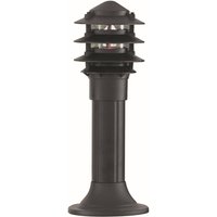 Moderne Außen Stehleuchte E27 BOLLARDS in Schwarz Moderne Außen Stehleuchte E27 BOLLARDS in Schwarz von Searchlight