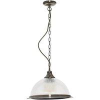 Pendelleuchte mit Glasschirm Antik Pendelleuchte mit Glasschirm Antik von 121004