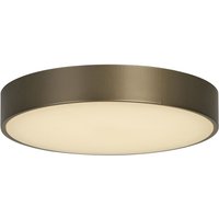 Runde LED Deckenlampe in Bronze Metall B:25 cm 676 lm Runde LED Deckenlampe in Bronze Metall B:25 cm 676 lm von Searchlight