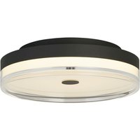Runde LED Deckenleuchte Metall Schwarz Ø40 cm 29 W Runde LED Deckenleuchte Metall Schwarz Ø40 cm 29 W von Searchlight
