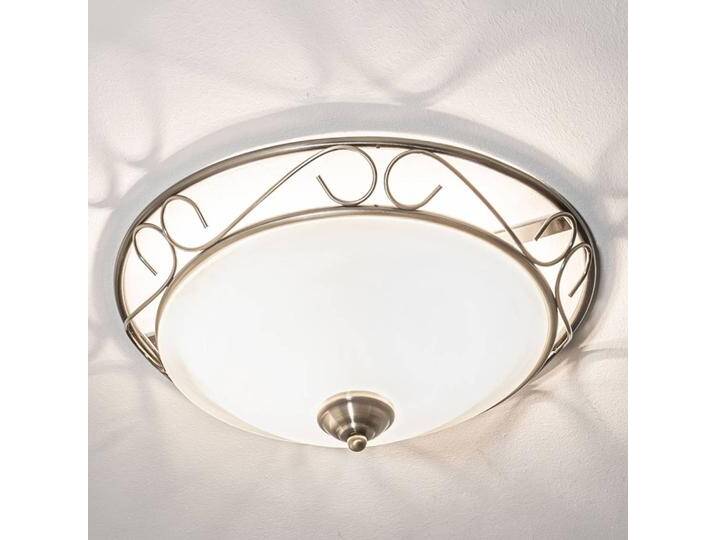 Searchlight Anneke - romantisch-verspielt wirkende Deckenlampe für Wohn & Esszimmer - Bronze - Landhaus - Glas von Searchlight