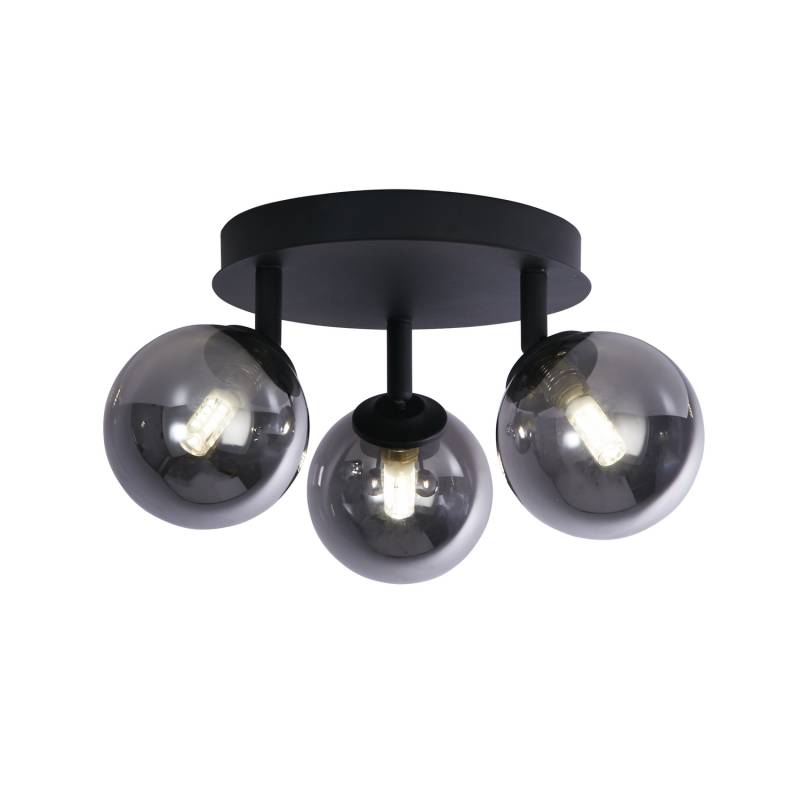 Searchlight Crosby Halbflächenleuchte Deckenleuchte Lampe Wohnraum Silberfarben B-Ware Searchlight Crosby Halbflächenleuchte Deckenleuchte Lampe Wohnraum Silberfarben B-Ware von Searchlight