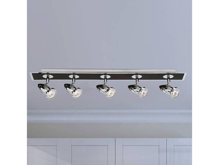 Searchlight Fünfflammiger Deckenstrahler Latisa für Wohn & Esszimmer - Chrom - Modern - Metall Searchlight Fünfflammiger Deckenstrahler Latisa für Wohn & Esszimmer - Chrom - Modern - Metall von Searchlight