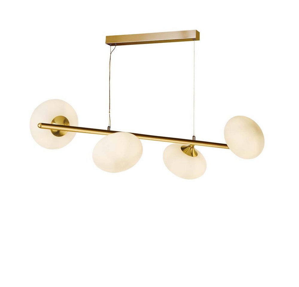 Searchlight Hängeleuchte, Esstischleuchte Wohnzimmerlampe Hängeleuchte Stahl messing 4x G9 Glas Searchlight Hängeleuchte, Esstischleuchte Wohnzimmerlampe Hängeleuchte Stahl messing 4x G9 Glas von Searchlight