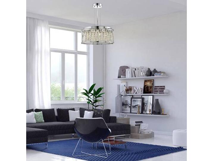 Searchlight Hängelampe Elise, dimmbar, chrom / silber, für Wohn- / Esszimmer, Metall, Modern, Pendelleuchte von Searchlight