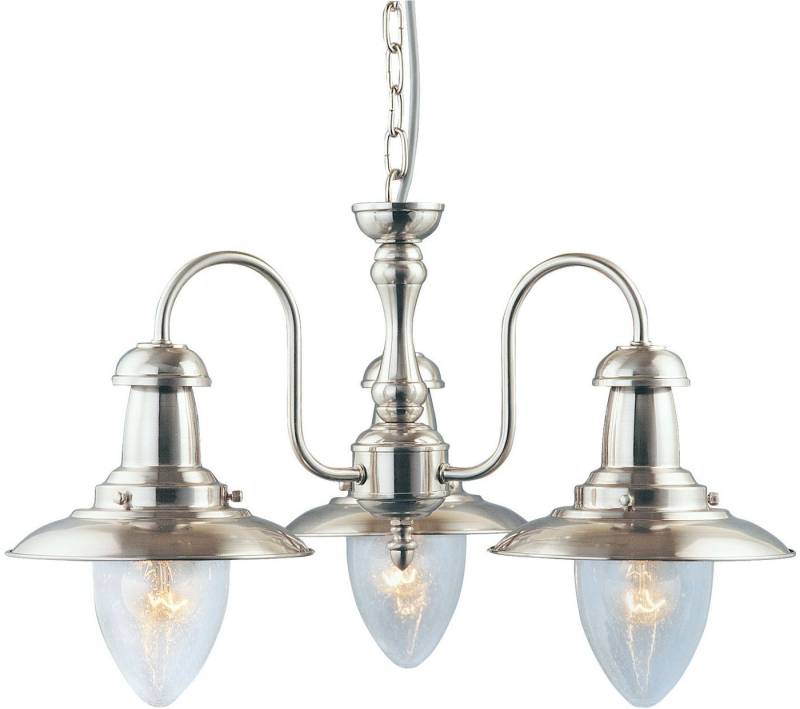 Searchlight Hängeleuchte Fisherman II 3Lt Pendant, Leuchtmittel wechselbar von Searchlight
