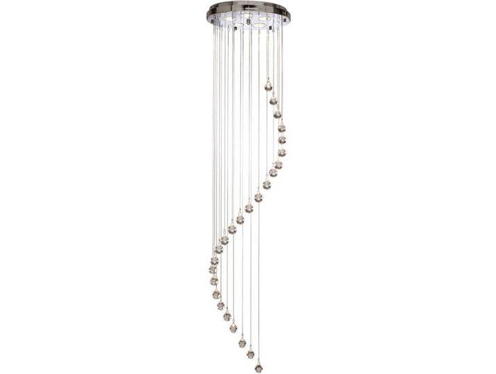 Searchlight Hängeleuchte Hallway 5Lt Multi-Drop Pendant- Chrome Metal & Clear Crystal, Leuchtmittel wechselbar, silberfarben Searchlight Hängeleuchte Hallway 5Lt Multi-Drop Pendant- Chrome Metal & Clear Crystal, Leuchtmittel wechselbar, silberfarben von Searchlight