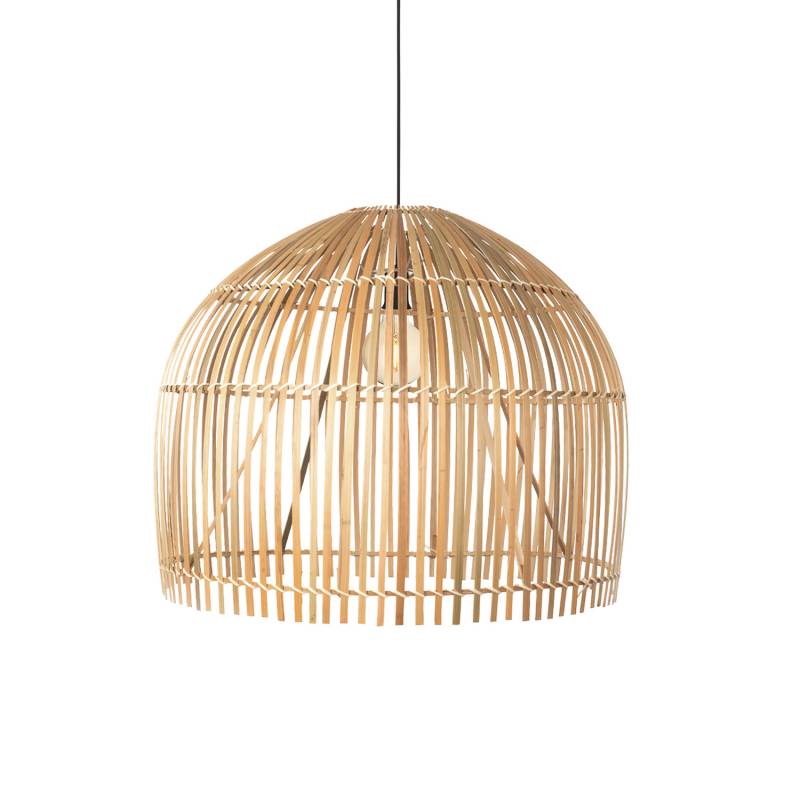 Searchlight Hängeleuchte Pendellampe Bali Bambusleuchte Holz Hell E27 ø 60 Cm    B-Ware von Searchlight