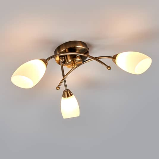Searchlight Herrliche Deckenleuchte Opera 3 Flammig Deckenlampe Leuchte Lampe B-Ware Searchlight Herrliche Deckenleuchte Opera 3 Flammig Deckenlampe Leuchte Lampe B-Ware von Searchlight