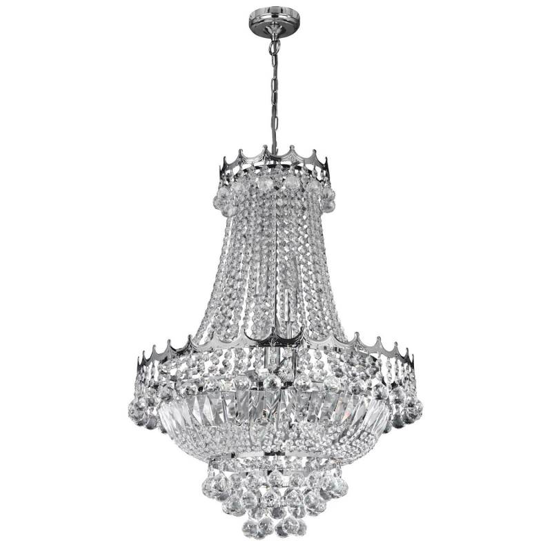 Searchlight Kristall Kronleuchter Versailles Hängelampe Deckenlampe Lampe Ch861 B-Ware von Searchlight