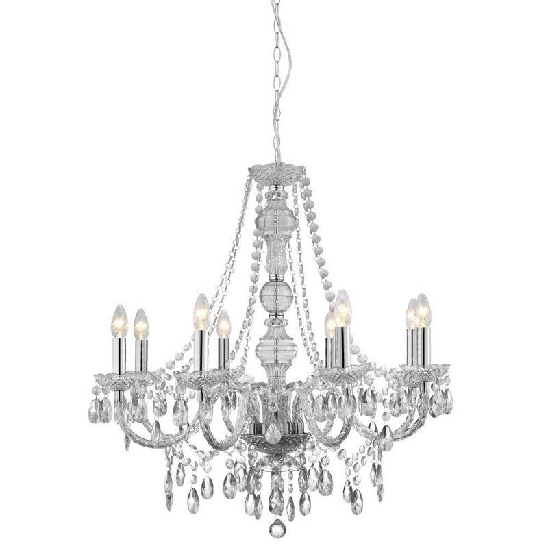 Searchlight Kronleuchter Marie Therese Lampe Leuchte Deckenleuchte E14 8x40 W  B-Ware von Searchlight